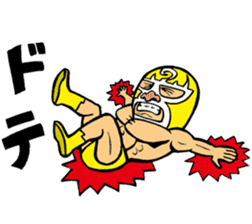 professional wrestler kurukuruman sticker #1571558