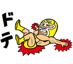 professional wrestler kurukuruman sticker #1571558