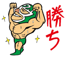 professional wrestler kurukuruman sticker #1571565