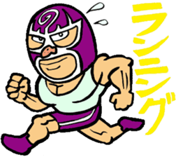 professional wrestler kurukuruman sticker #1571571