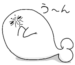 Ugly seal sticker #1572940