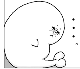 Ugly seal sticker #1572952