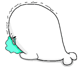 Ugly seal sticker #1572968