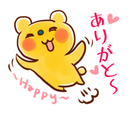 Bear behave bossy sticker #1573168