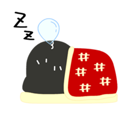 Slow and Lazy cat "pofuneko" sticker #1573547