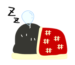 Slow and Lazy cat "pofuneko" sticker #1573547