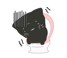 Slow and Lazy cat "pofuneko" sticker #1573569