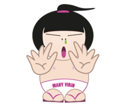 Many Virin Baby super cute sticker #1573582