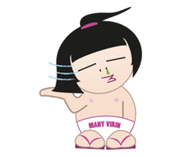 Many Virin Baby super cute sticker #1573590