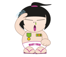 Many Virin Baby super cute sticker #1573591