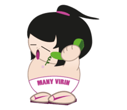 Many Virin Baby super cute sticker #1573601