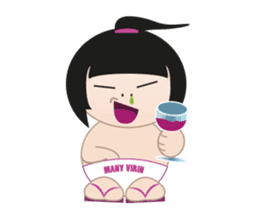 Many Virin Baby super cute sticker #1573602