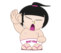 Many Virin Baby super cute sticker #1573608