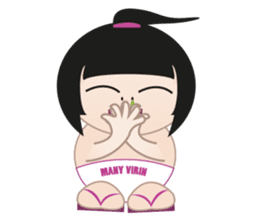Many Virin Baby super cute sticker #1573611