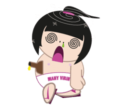 Many Virin Baby super cute sticker #1573614