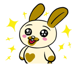 rabbit charbo sticker #1573858