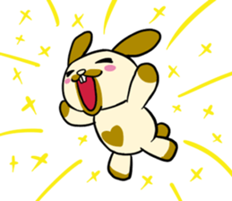 rabbit charbo sticker #1573859