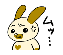 rabbit charbo sticker #1573860