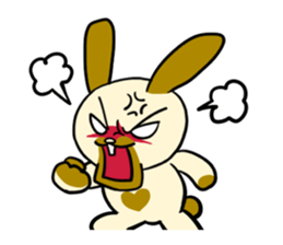 rabbit charbo sticker #1573861