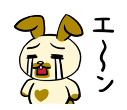 rabbit charbo sticker #1573866
