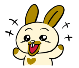 rabbit charbo sticker #1573868