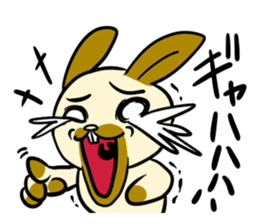 rabbit charbo sticker #1573869