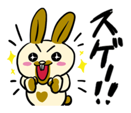 rabbit charbo sticker #1573876