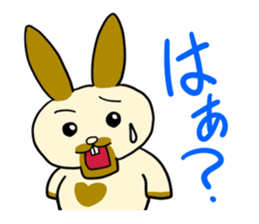rabbit charbo sticker #1573882