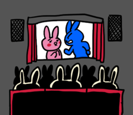 rabbit charbo sticker #1573886