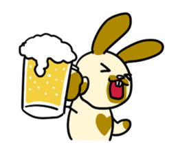 rabbit charbo sticker #1573888