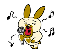 rabbit charbo sticker #1573889