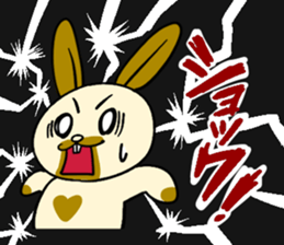 rabbit charbo sticker #1573892
