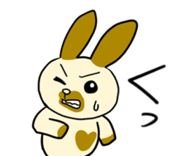rabbit charbo sticker #1573894