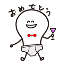 Mr.Light bulb sticker #1574038