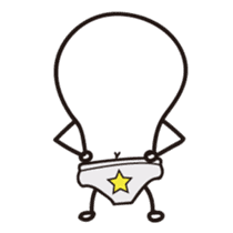 Mr.Light bulb sticker #1574053