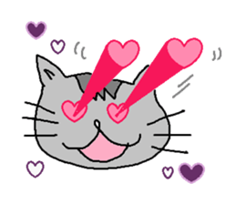 Bright cats sticker #1574065