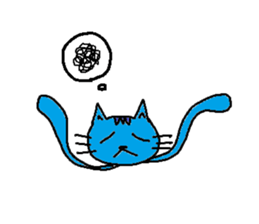 Bright cats sticker #1574066