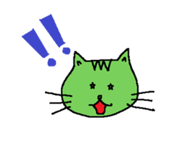 Bright cats sticker #1574073