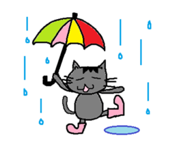 Bright cats sticker #1574090