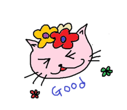 Bright cats sticker #1574093