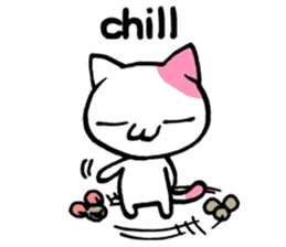 Lazy Cat Goro & Chusuke ENG ver. sticker #1574460
