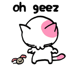 Lazy Cat Goro & Chusuke ENG ver. sticker #1574464