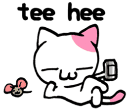 Lazy Cat Goro & Chusuke ENG ver. sticker #1574482