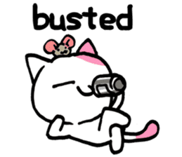 Lazy Cat Goro & Chusuke ENG ver. sticker #1574483
