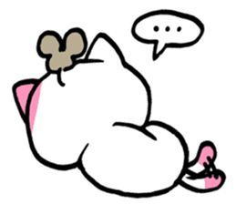 Lazy Cat Goro & Chusuke ENG ver. sticker #1574495