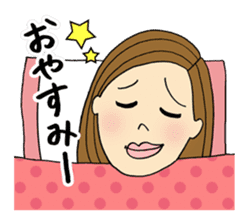 The Funny Girl's Stamp, A-ko Chan sticker #1574769
