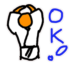 KARATE WORD sticker #1574856