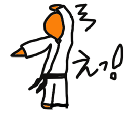 KARATE WORD sticker #1574859