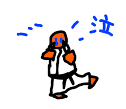 KARATE WORD sticker #1574882