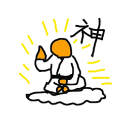 KARATE WORD sticker #1574892